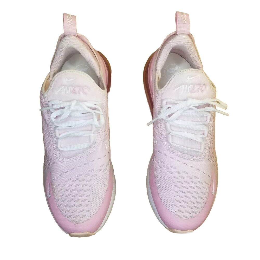Nike Air Max 270 Size UK 6 EUR 40 Pink White Running Shoes Sneaker CV9645-600